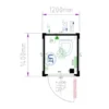 Bungalow box WC 1,7 m² [5 pieds] - Image 2
