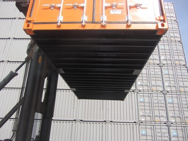 Container 20 Pieds Orange 1er voyage (Neuf) - Image 3